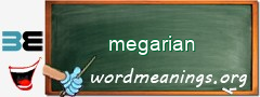 WordMeaning blackboard for megarian